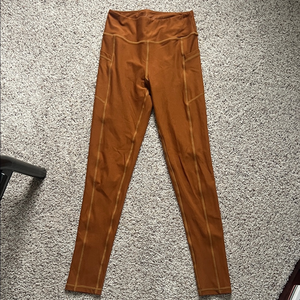 Wolven Turmeric High-Waisted Leggings
